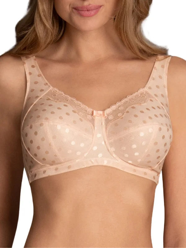 women’s high-cut briefs-Airita Comfort Soft Cup Bra - Light Powder