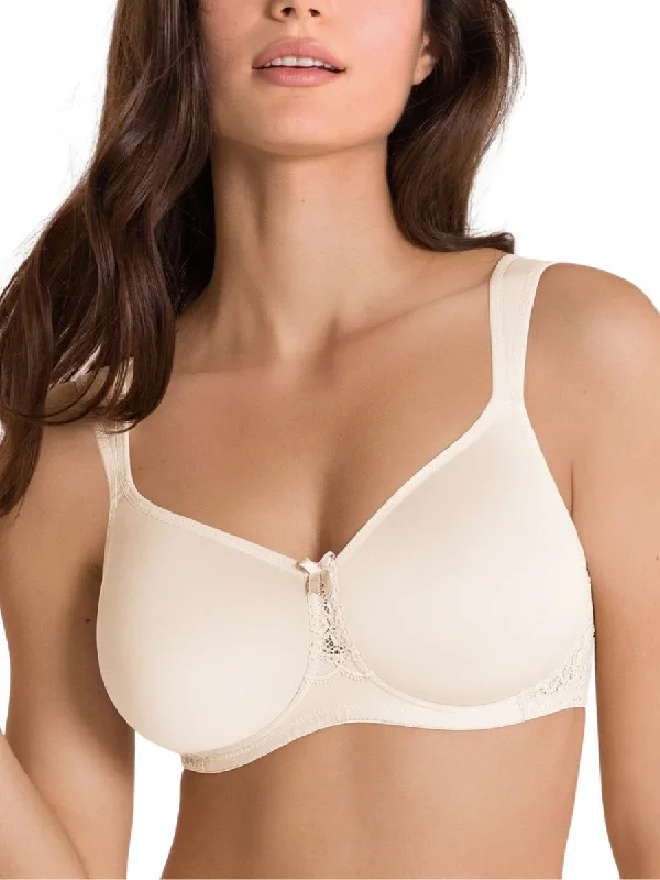 women’s sports briefs-Havanna Comfort Padded Bra - Crystal