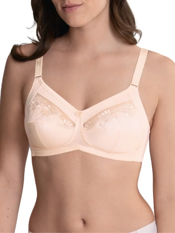 trendy bikini underwear-Safina Comfort Bra - Biscuit