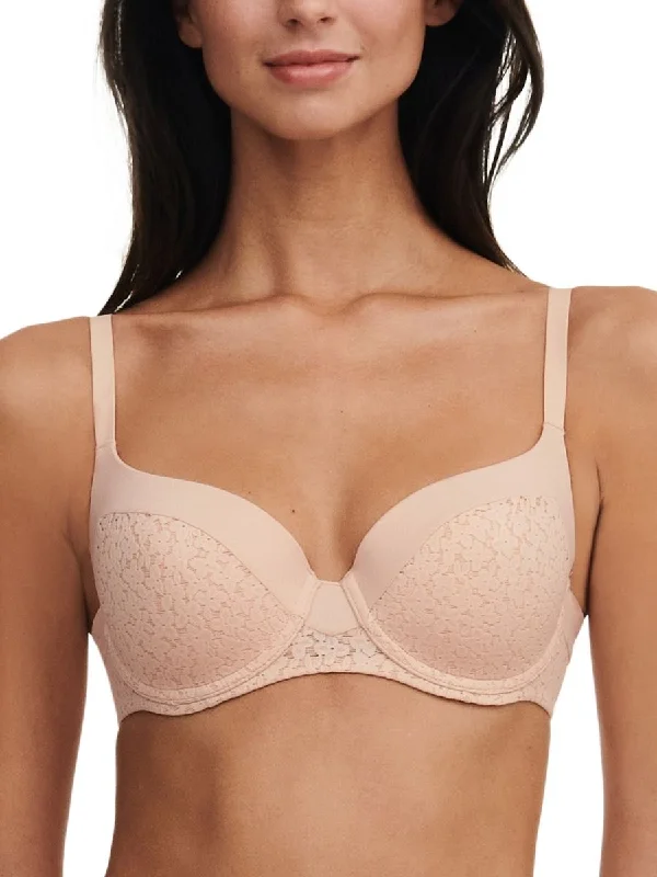 comfy bamboo panties-Easy Feel Norah Covering Full Cup Bra - Golden Beige