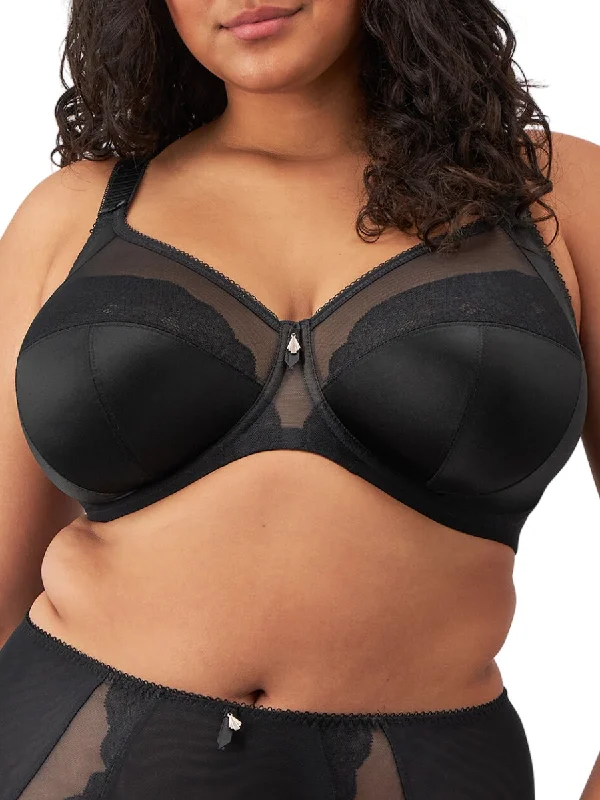 breathable sports underwear-Cate Allure Full Cup Bra - Black