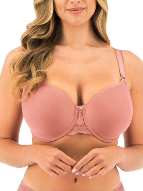 breathable hipster underwear-Reflect Moulded Spacer Bra - Sunset