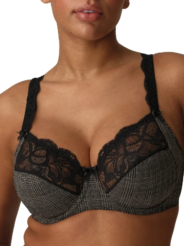 seamless hipster panties-Madison Full Cup Bra - Black Tailor