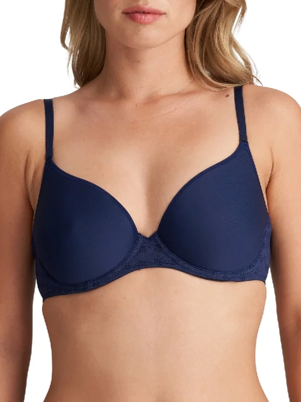 invisible panty line-Jereme Spacer Full Cup Bra - Sapphire Blue