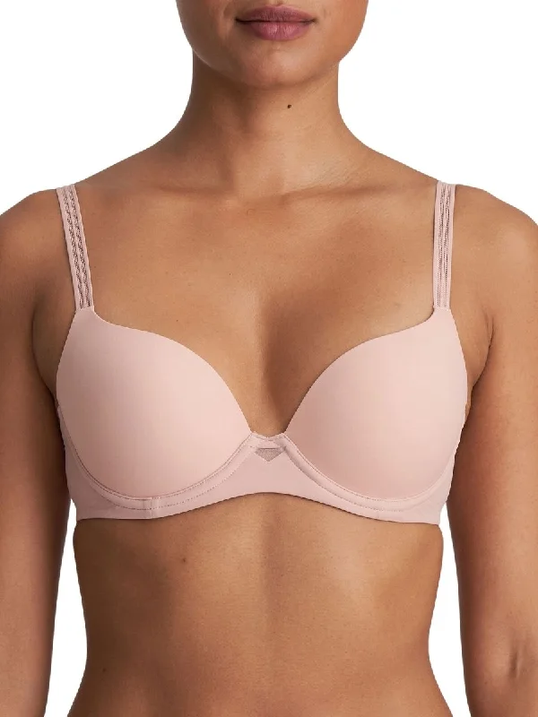 seamless hipster panties-Louie Spacer Full Cup Bra - Powder Rose