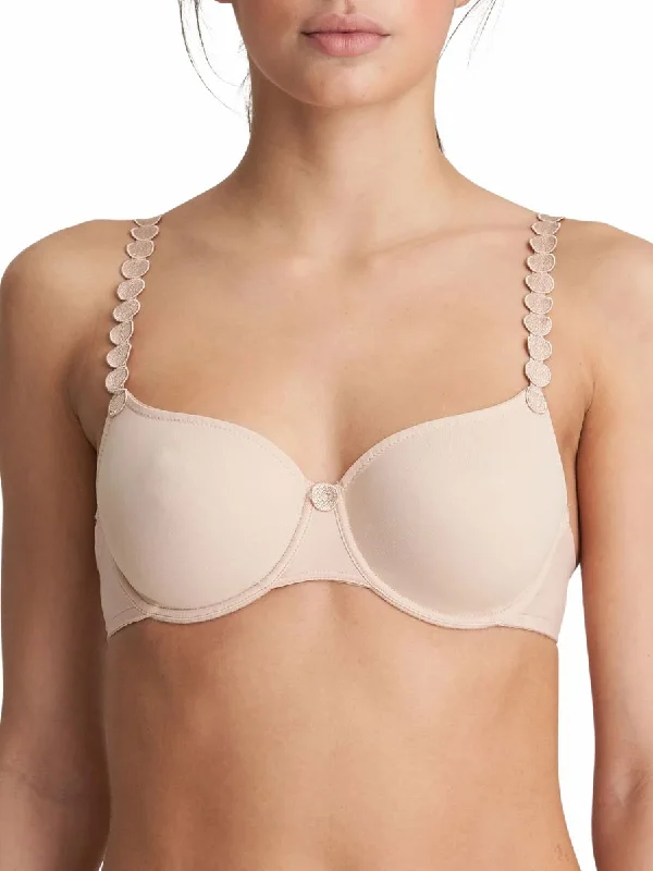 cotton bikini panties-Tom Full Cup Bra - Caffe Latte