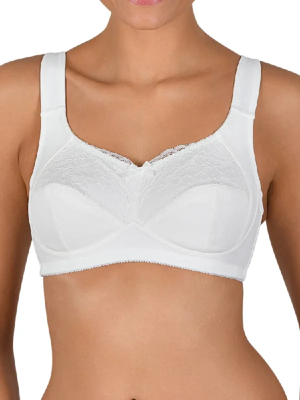 soft microfiber underwear-Soft Cup Mastectomy Bra - Ecru