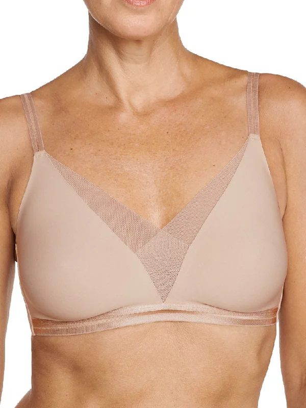 women’s lace panties-The Monday Four-Way Full Cup Bra - Light Beige