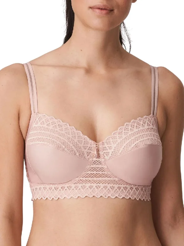 women’s satin thong-East End Full Cup Wireless Bra - Powder Rose