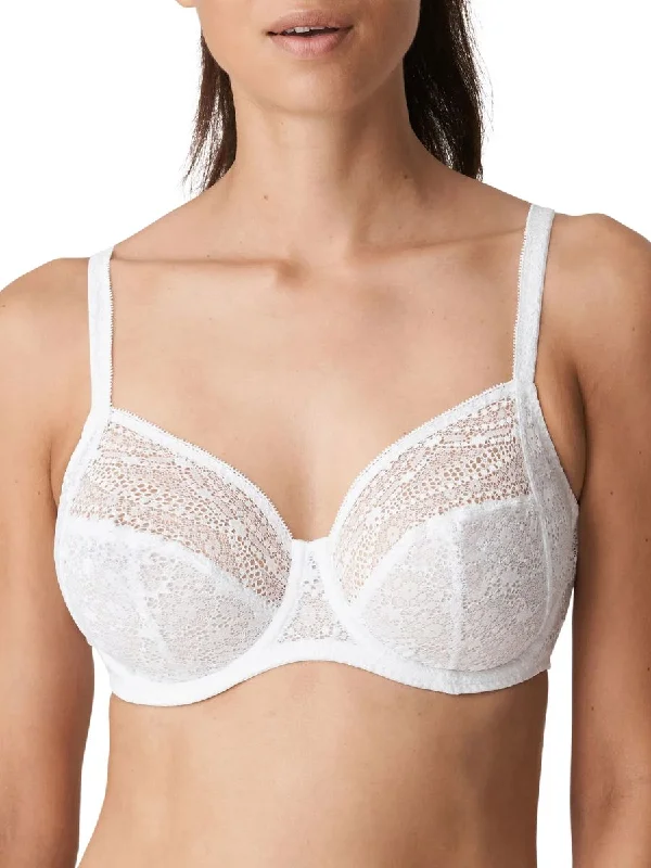 comfy stretch panties-Epirus Full Cup Bra - White