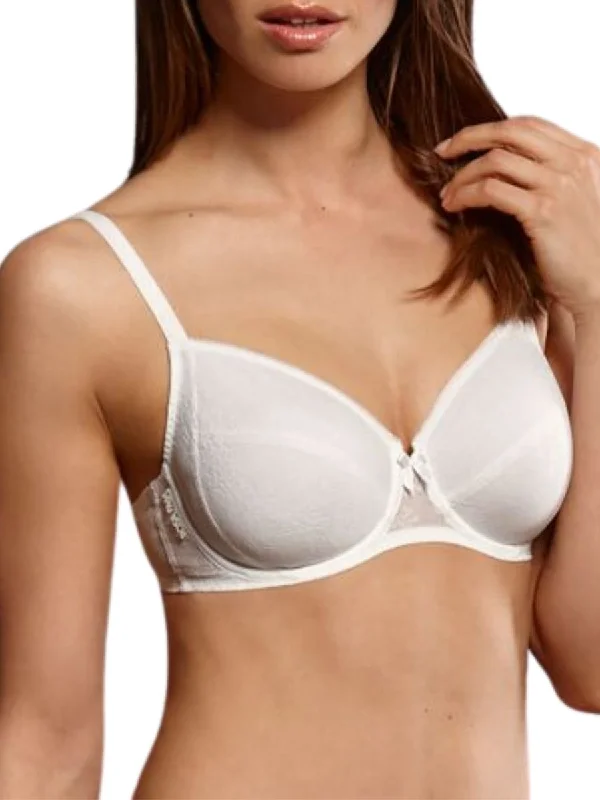 breathable cotton thong-Fleur Underwired Bra - Crystal