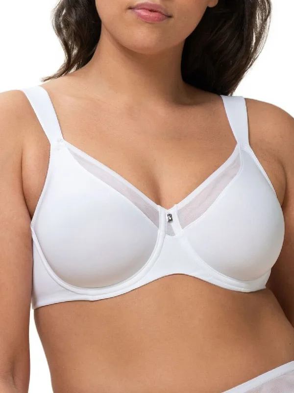 seamless cotton thong-True Shape Sensation High Apex Bra - White