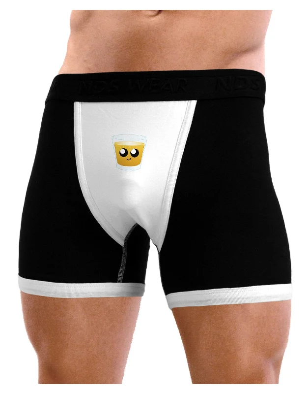 durable athletic boxers-Cute Whiskey Mens Boxer Brief Underwear