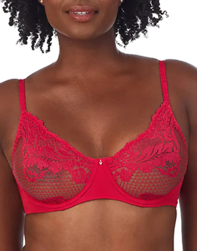 women’s high-cut briefs-Le Mystere Lace Allure Unlined Bra 8246