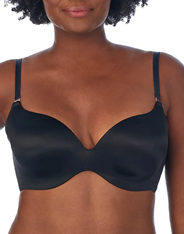 lightweight lace underwear-Le Mystere Satin & Mesh T-Shirt Bra 9916