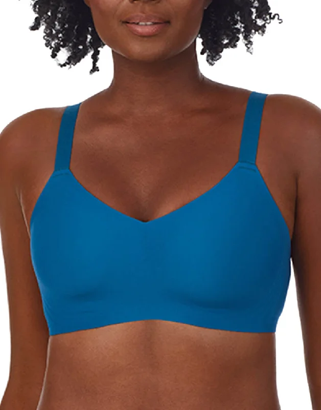 soft bamboo briefs-Le Mystere Smooth Shape Unlined Bra Ink Blue 5212