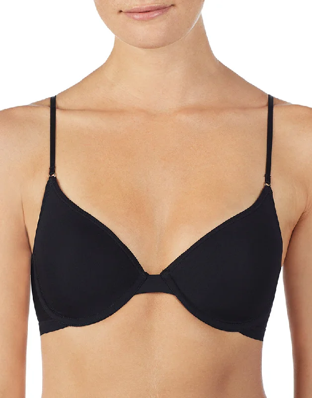 high-waisted cotton panties-On Gossamer Next to Nothing Micro T-Shirt Bra G4170