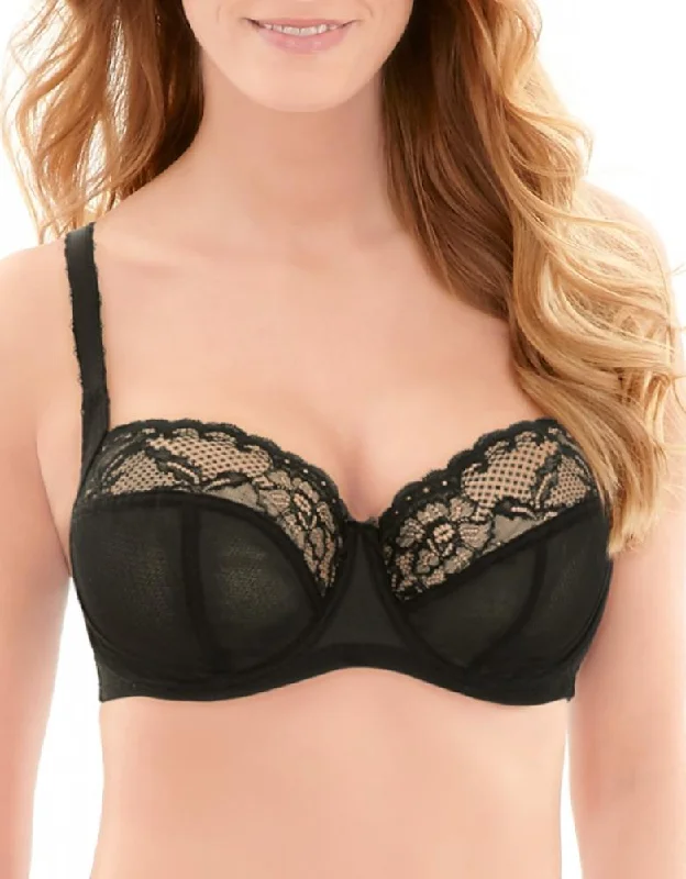 breathable cotton thong-Panache Jasmine Balconette Underwire Bra 6951