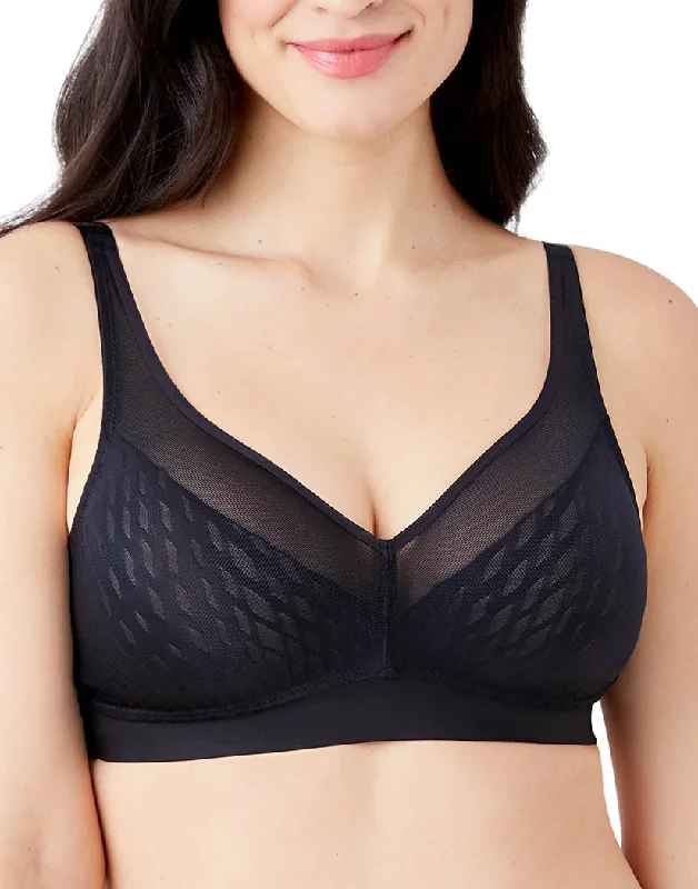 moisture-wicking underwear-Wacoal Elevated Allure Wirefree Bra 852336