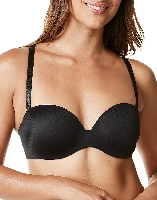 soft modal underwear-Warner's This Is Not A Bra Underwire Contour Strapless Bra RG7791A