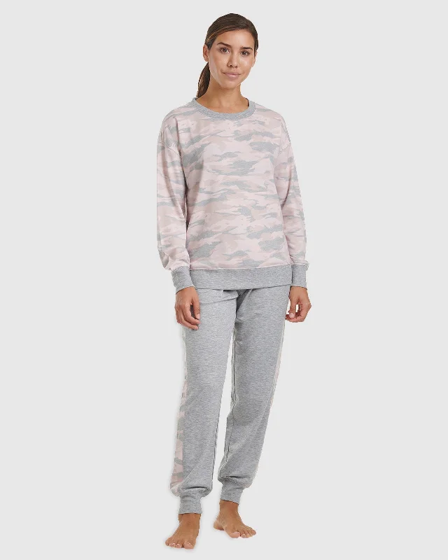 trendy silk pajamas-Westport Sleep Set