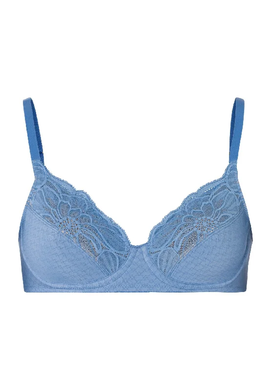 women’s shaping thong-Marilyn Underwire Bra | Dusty Blue 70935-2515