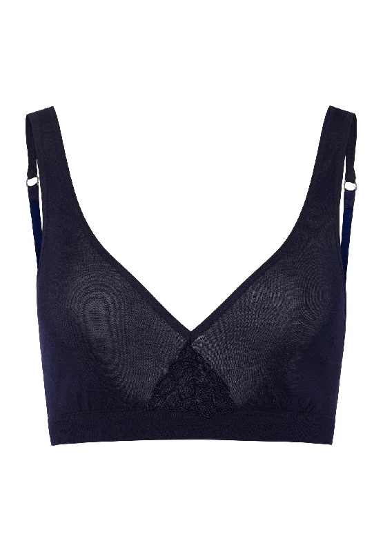 high-waisted lace panties-Michelle Soft Cup Bra | Deep Navy 70943-1610