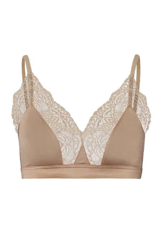 seamless lace underwear-Josephine Soft Cup Bra | Deep Taupe 70949-2828