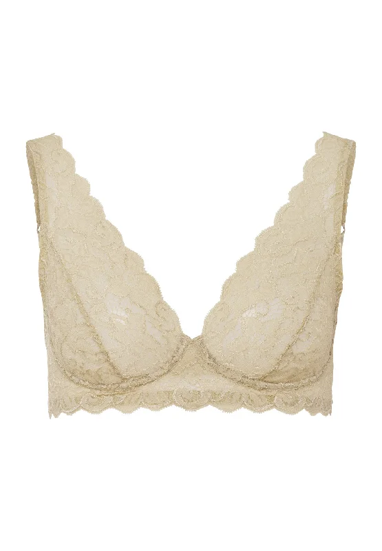 women’s period panties-Luxury Moments Lace Soft Cup Bra | Moss Green 71465-2720