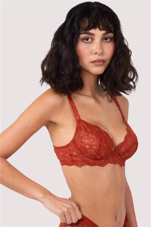 breathable lace panties-Ariana Ginger Everyday Bra