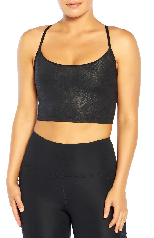 trendy mesh thong-Ivy Sports Bra