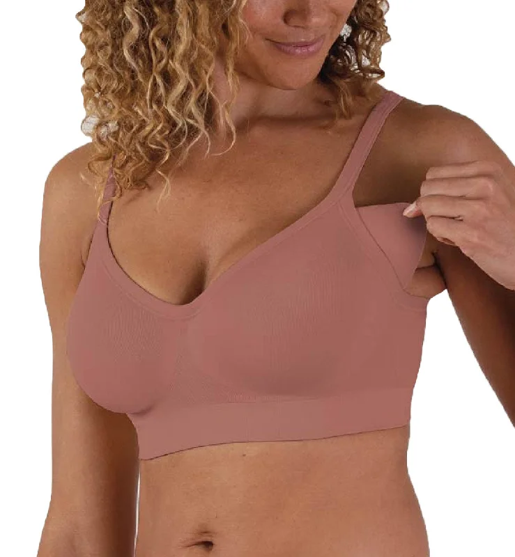 comfy cotton thong-BRAVADO! DESIGNS Everyday Pose Underwire Bra (11018) - Roseclay