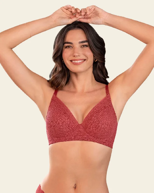 breathable satin panties-Complete Coverage Smoothing Bra