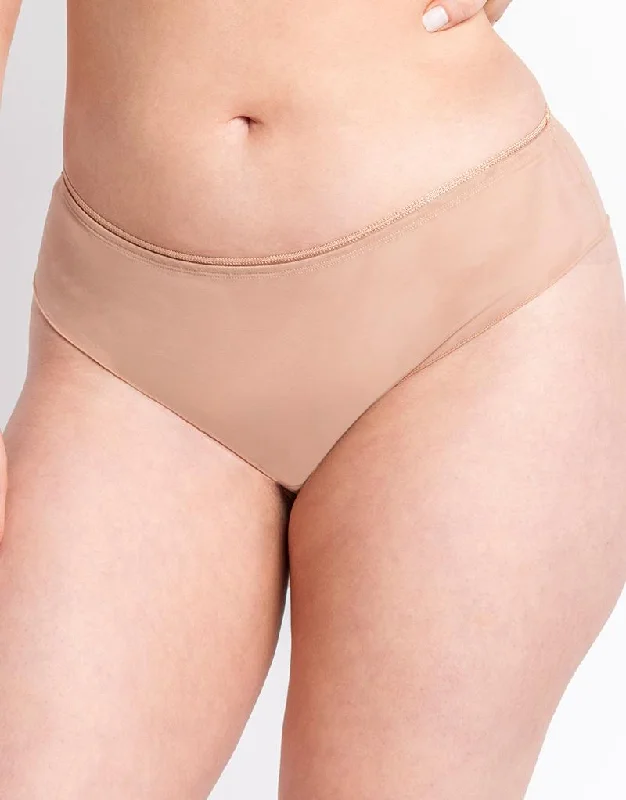 everyday cotton briefs-Curvy Kate Lifestyle Short Latte