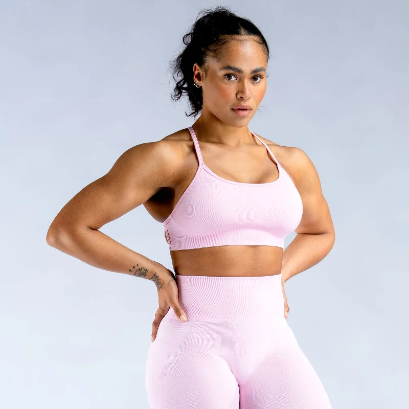 women’s high-cut briefs-Dynamic Mist Backless Sports Bra