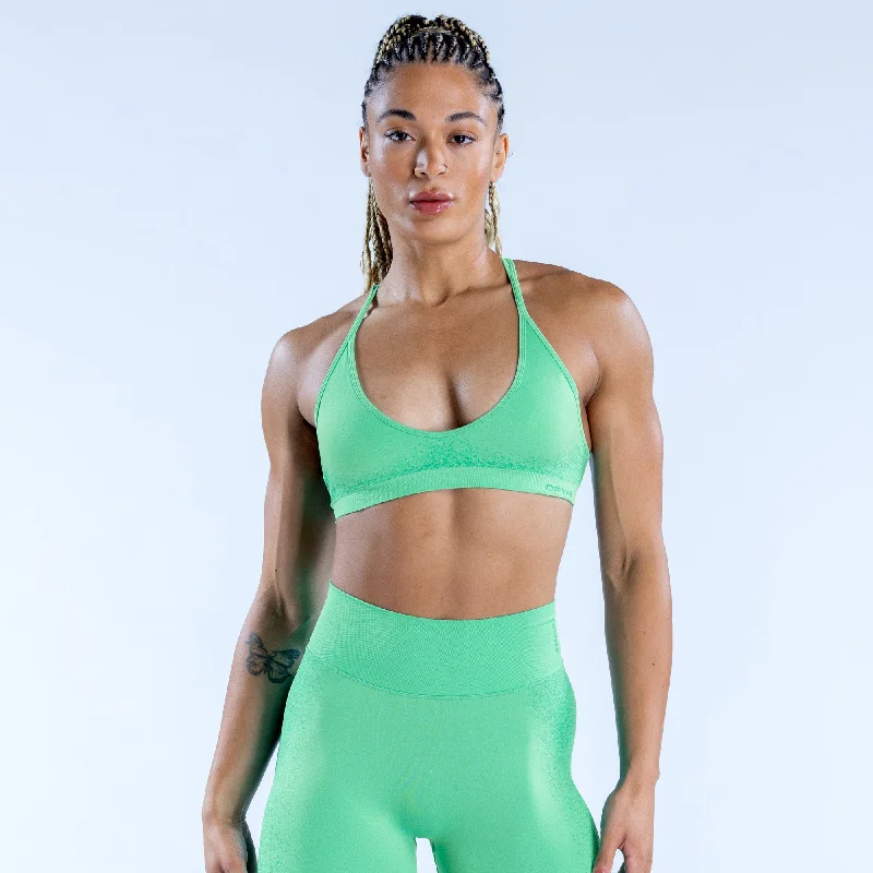 breathable satin panties-Ignite Cross Back Sports Bra