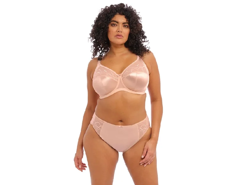 seamless bikini panties-Elomi Cate Underwire Full Cup Banded Bra - Latte