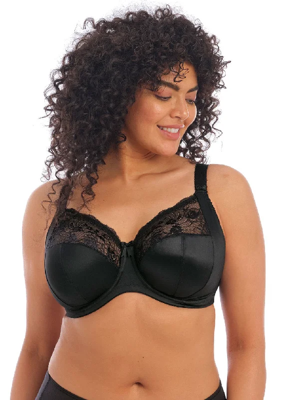 hypoallergenic underwear-Elomi Morgan Stretch Banded Underwire Bra