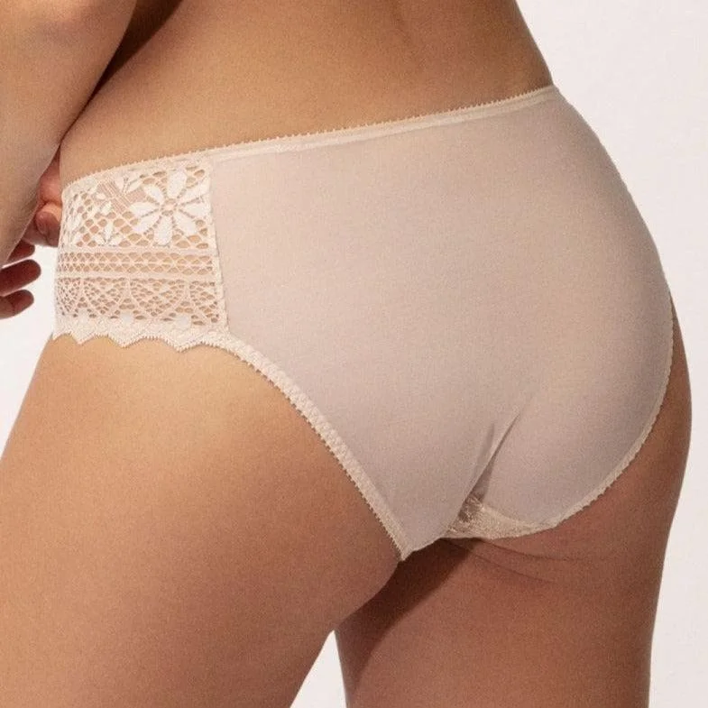 soft modal underwear-Empreinte Cassiopee Brief 03151 in Creamy Beige