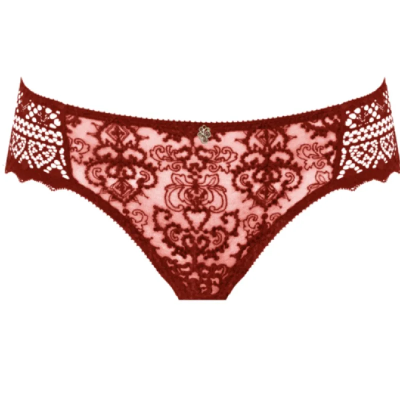 trendy bikini underwear-Empreinte Cassiopee Brief in Red Fusion 03151