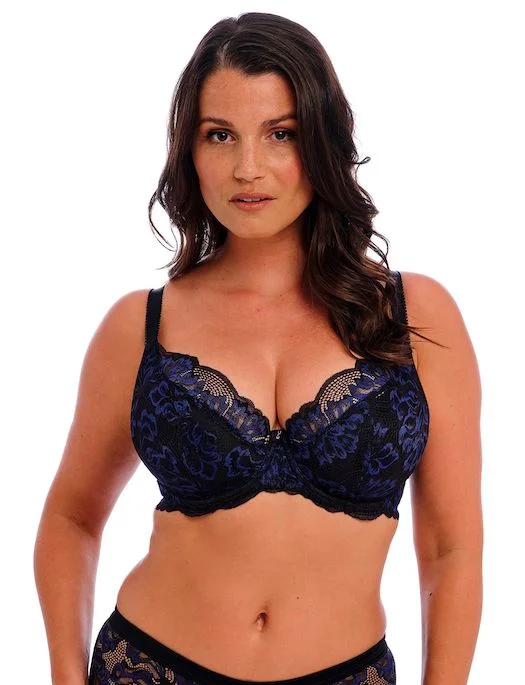 comfy mesh underwear-Fantasie Emmaline UW Padded Plunge