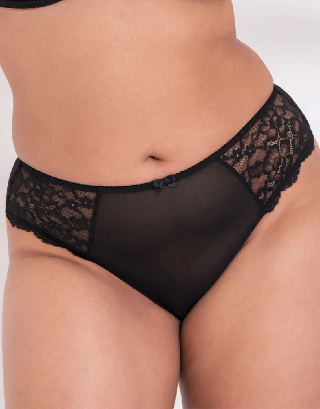 women’s luxury thong-Flirtelle Chloe Brazilian Black