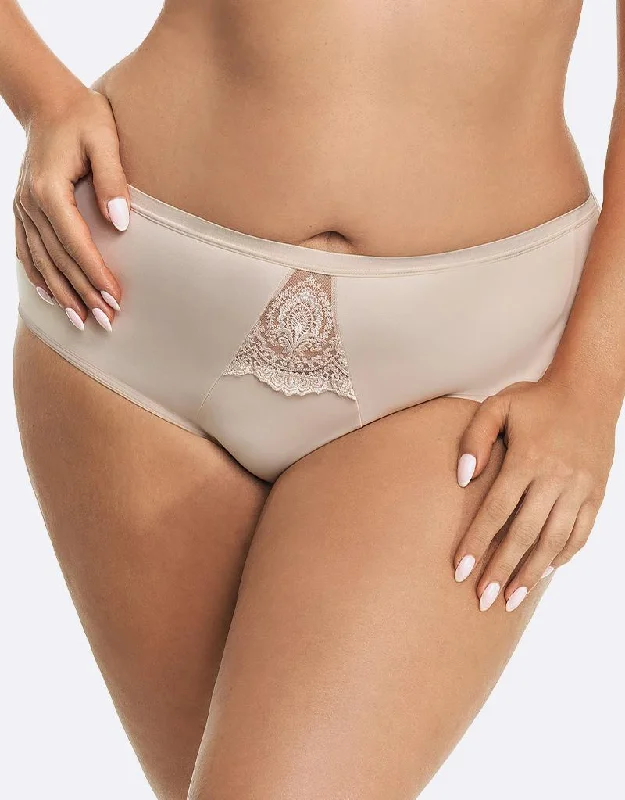 postpartum underwear-Gorsenia Milano Brief Beige