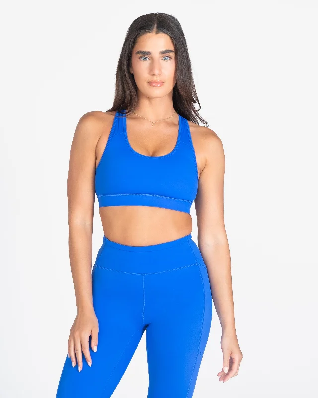 everyday cotton briefs-Lux Sarah Sports Bra - Cobalt