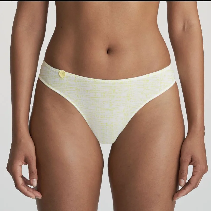 hypoallergenic underwear-Marie Jo Tom Thong in Limoncello 0620820