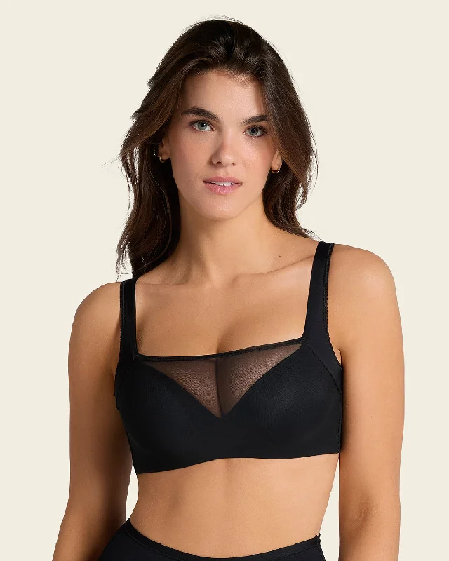 women’s shaping thong-Mesh Front Contouring Bra