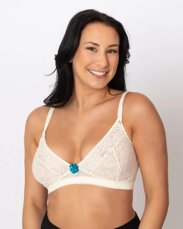 breathable sports underwear-Natrelle Inspires Lace Bralette