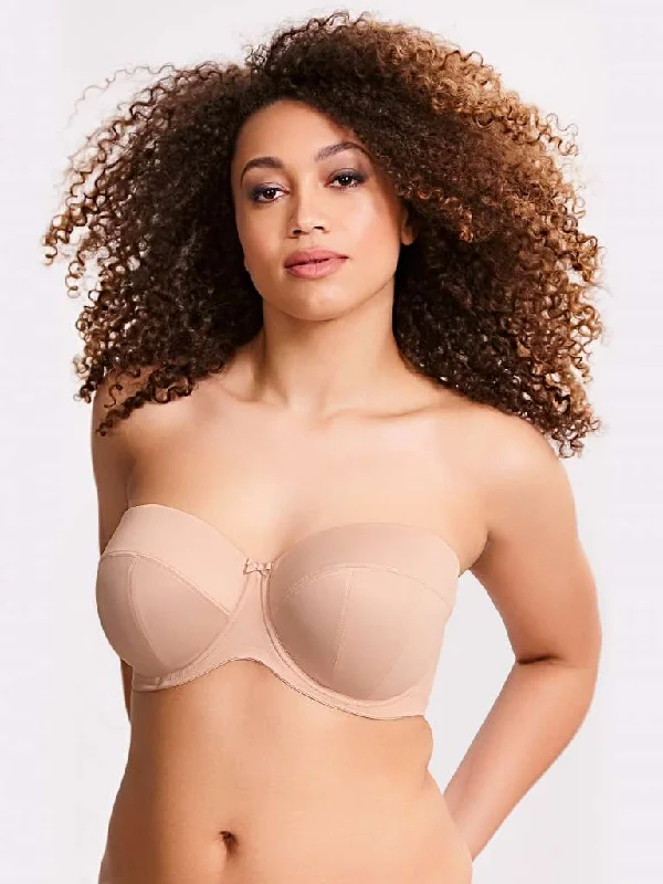 women’s seamless briefs-Sculptress by Panache Dana Strapless Bra