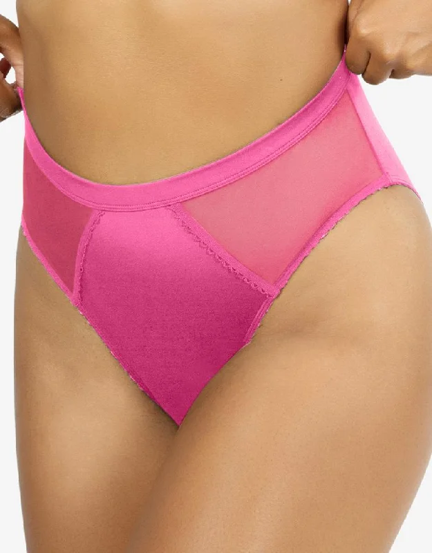 lightweight briefs-Parfait French Cut Brief Bright Pink