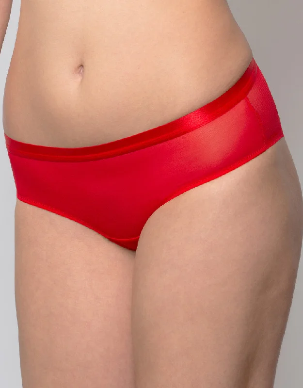 hypoallergenic underwear-Parfait Maya Hipster Brief Cherry